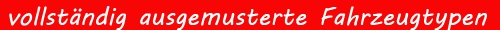 ausgemusterte Serien